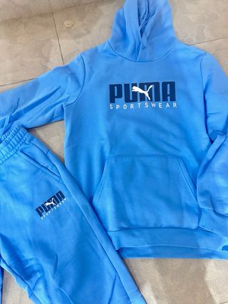 Conjunto deportivo Puma azul nuevo