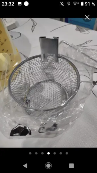 MINI freidora antigua pero nueva. Sin uso.