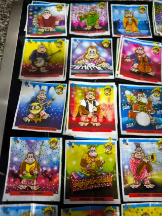 Cromos Gorila Instrumentos Musicales 80s