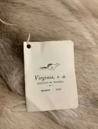 Chaquetón de lomos de piel de zorro natural