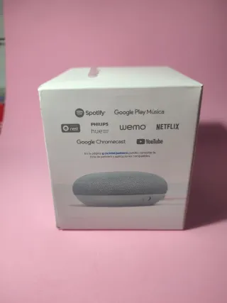 Google Home Mini Aguamarina