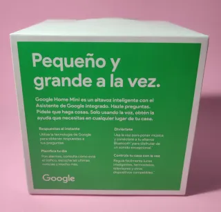 Google Home Mini Aguamarina