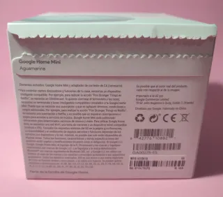 Google Home Mini Aguamarina