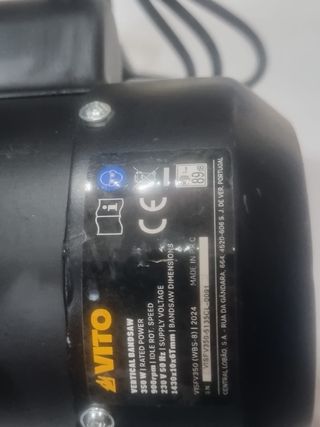 Sierra de cinta vertical Vito Pro Power