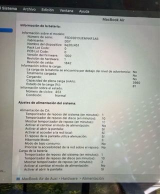 MacBook Air 2020 Argento