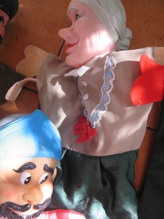 Lote 5 Marionetas Famosa