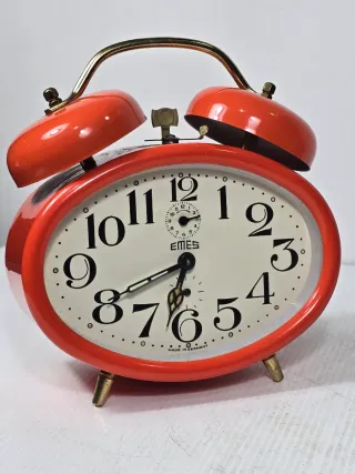 Orologio sveglia Emes anni '70 vintage