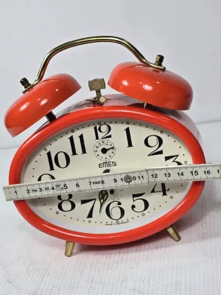 Orologio sveglia Emes anni '70 vintage