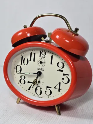 Orologio sveglia Emes anni '70 vintage