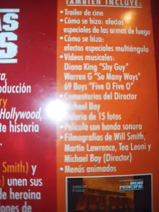 LOTE WILL SMITH 2 BR + 11 DVD