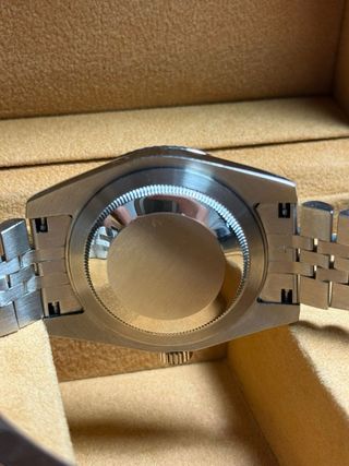 Seiko Mod Datejust Esfera Árabe Verde 39mm