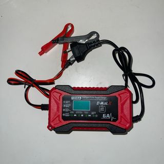 Cargador Batería Coche/Moto 12V 6A