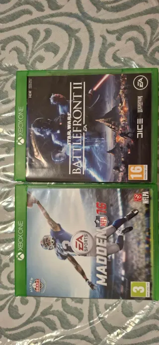 Juegos Xbox One: Star Wars Battlefront II y Madden