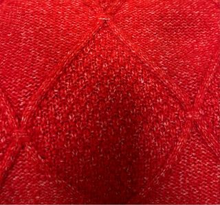 Jersey Pinkie rojo rombos talla única