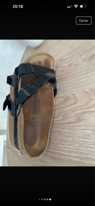 Sandalias Birkenstock Negras Talla 40