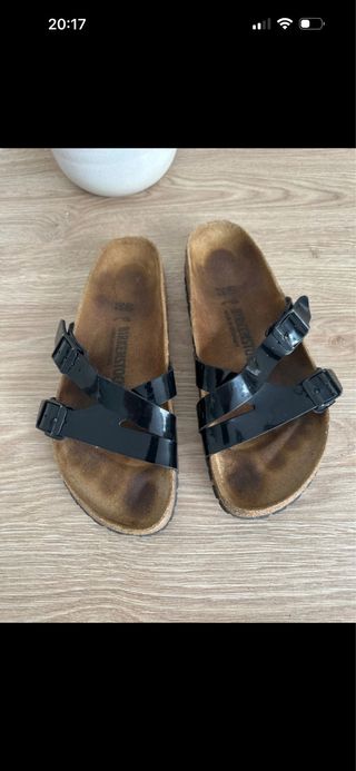 Sandalias Birkenstock Negras Talla 40
