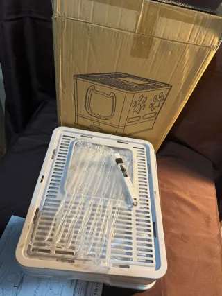 Arenero cubierto para gato N°:699