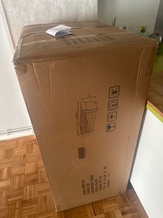 Sofá Chester negro 2 plazas A ESTRENAR