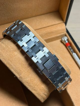 Seiko Mod Royal Oak 41mm Esfera Verde