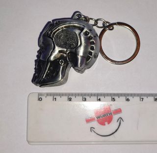 Portachiavi Terminator T-800 teschio testa metallo