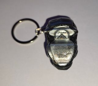 Portachiavi Terminator T-800 teschio testa metallo
