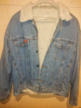 Chaqueta vaquera forrada hombre XXL