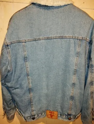 Chaqueta vaquera forrada hombre XXL