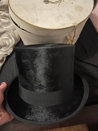 Cappello Cilindro Edoardiano/Vittoriano 1900/1910