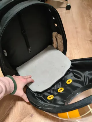 Mochila transportín para gatos