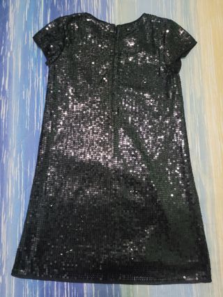 Abito paillettes stelle taglia 10/11