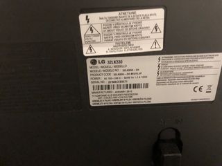 Televisión LG Negra 32LK330
