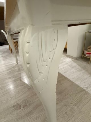 Tavolo bianco stile classico/moderno