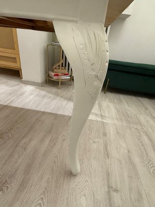 Tavolo bianco stile classico/moderno