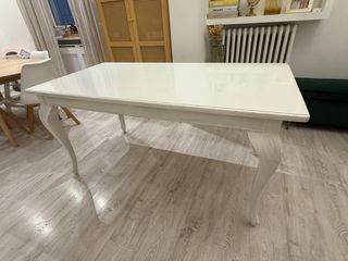 Tavolo bianco stile classico/moderno