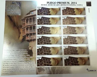 Pliego Premium Museo Arte Abstracto Español Cuenca