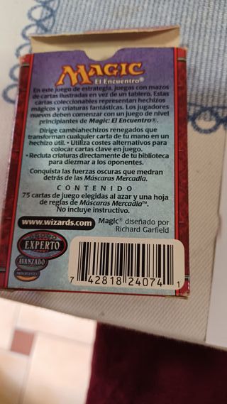 Magic El Encuentro Máscaras de Mercadia