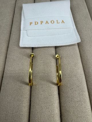 Pendientes PDPAOLA plata de ley y baño de oro