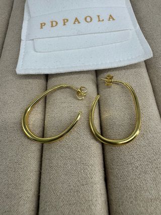 Pendientes PDPAOLA plata de ley y baño de oro
