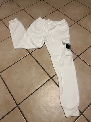 Tuta Stone Island bianca