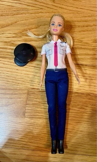 Avión de Barbie rosa (muñeca incluida)