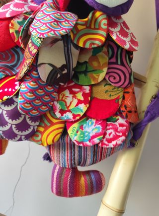 Mochila buho multicolor