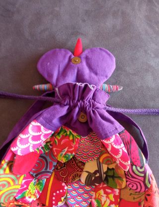 Mochila buho multicolor