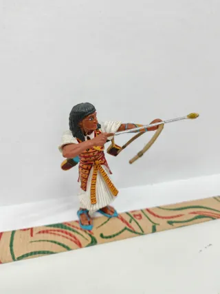 Figura Arquero Egipcio Nubio Plastoy Descatalogada