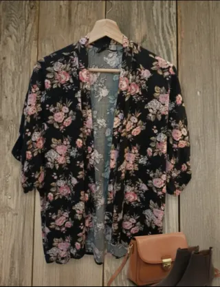 Cardigan XXI de mujer estampado floral