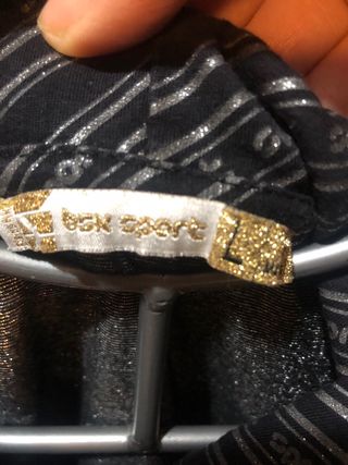 Sudadera con capucha Bon Sport negra brillante