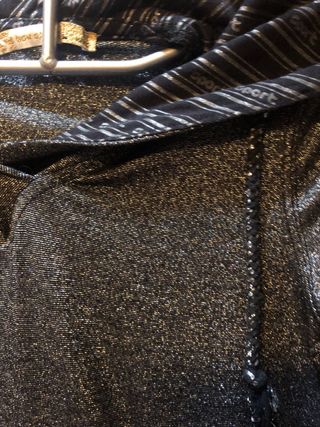 Sudadera con capucha Bon Sport negra brillante