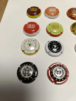 Placas de cava variadas