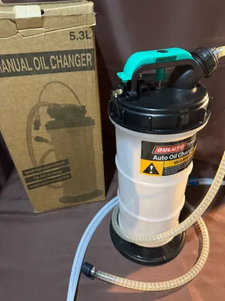 Extractor/cambiador de aceite manual 5,3 L N°:700