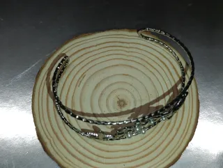 Pulsera Acero Plateado Motivos Marinos