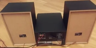 Minicadena Philips MCM2300 Negra/Plata